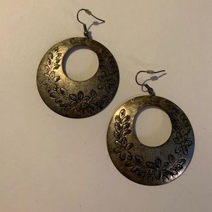Large Circular Earrings